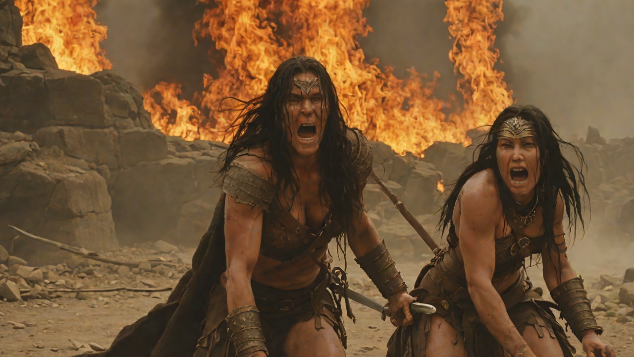 The Captive's Cry from "Conan the Barbarian". The Captive's Cry Half-conscious on Conan's shoulder, Yasimina screams for Doom to save her.