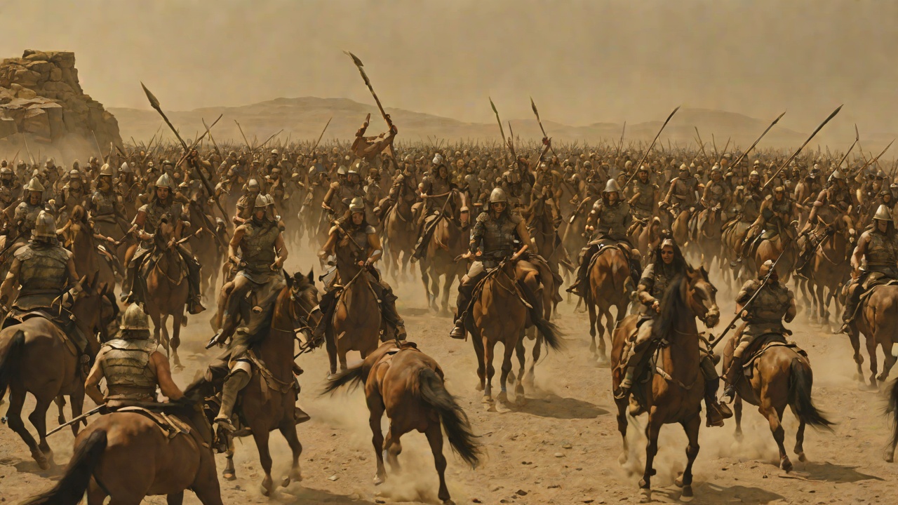 The Army of Beast-Men from "Conan the Barbarian". The Army of Beast-Men The cult sends a score of riders and howling beast-men against the burial mound where Conan, Subotai, and the shaman make their stand.