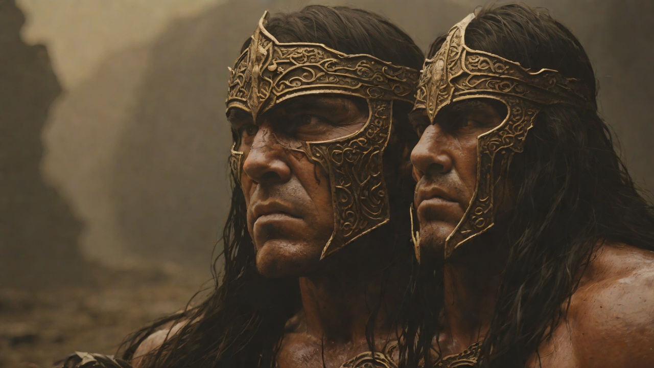 The Severed Head from "Conan the Barbarian". The Severed Head Doom sweeps the great sword upward without a cry, and Maeve's head rolls into the mire at Conan's feet.