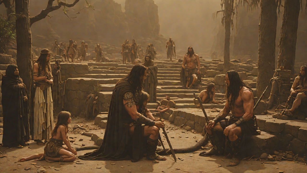 A Father's Lament from "Conan the Barbarian". A Father's Lament Osric pours out his anguish that his daughter has been taken by the serpent priests.