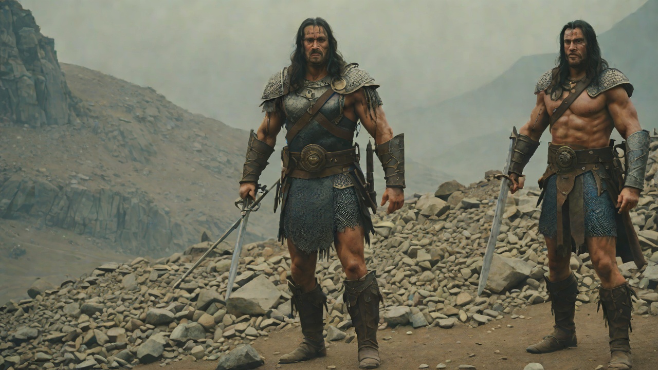 Steward of the Mountain from "Conan the Barbarian". Steward of the Mountain Rexor has aged into a colder and stronger man, the cult's steel-hammer.
