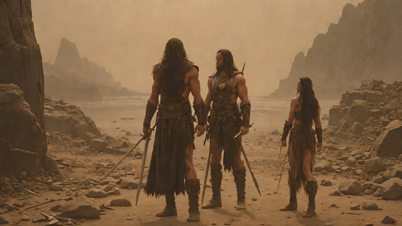 The Eternal Return from "Conan the Barbarian". The Eternal Return Valeria appears again, not as a grieving memory but as a warrior of light who saves Conan from Rexor.