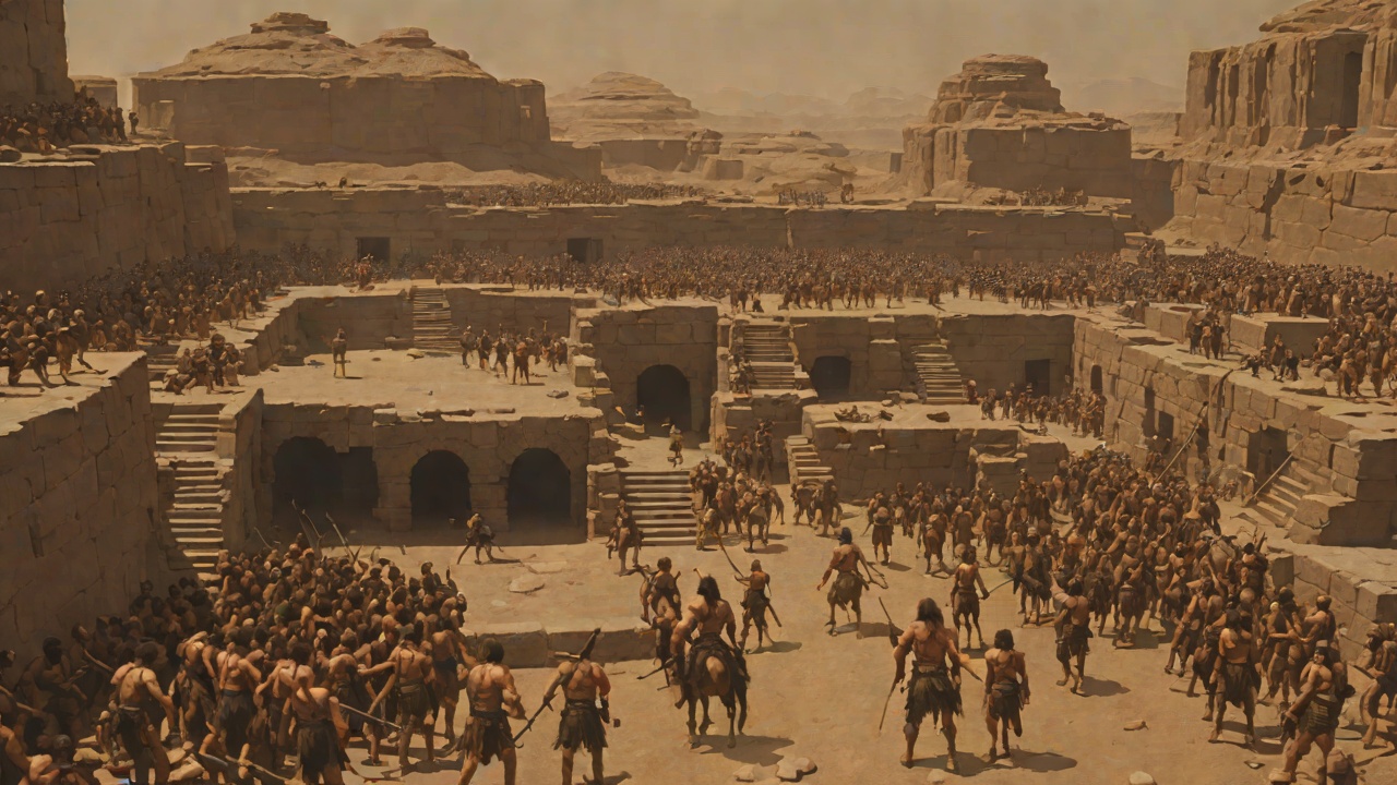 First Blood in the Pit from "Conan the Barbarian". First Blood in the Pit Toghrul sells Conan's strength to the bloodlust of Nordheim.