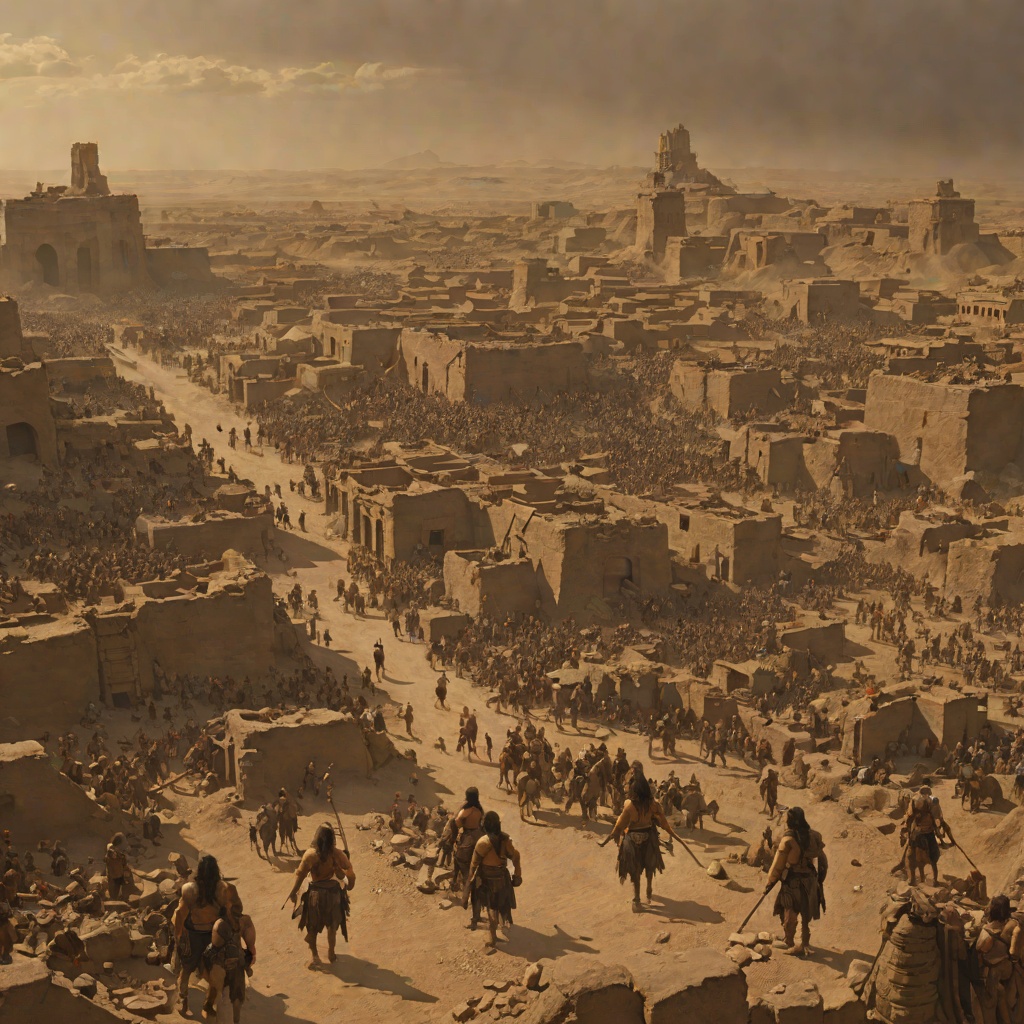 Civilization's Poison from "Conan the Barbarian". The recurring contrast between glittering civilized corruption and the clean cruelty of the barbaric world, which Conan passes through and survives.