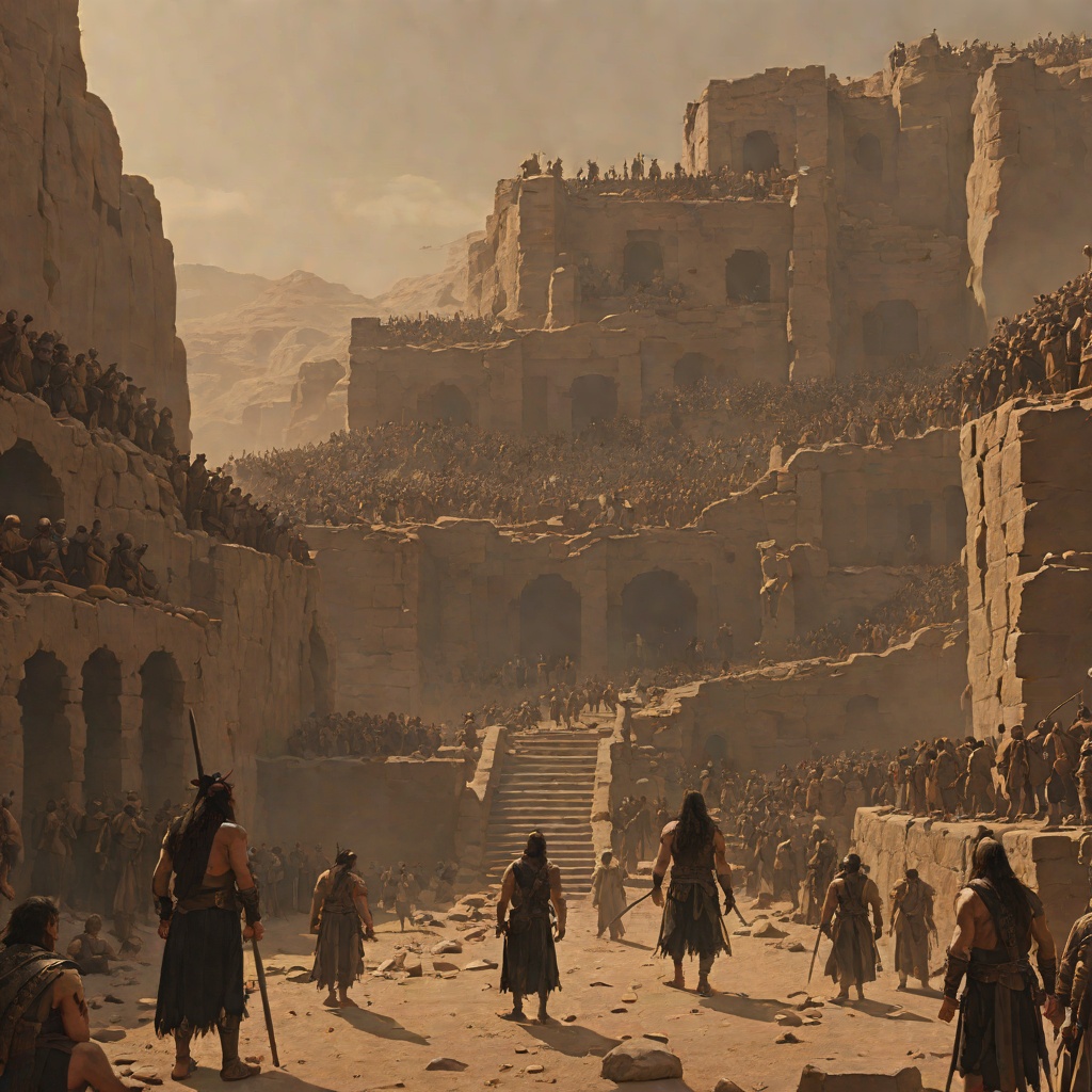 Yaro's Rise and Fall from "Conan the Barbarian". The black priest's climb from temple officiant to regicide and his destruction by his own people after Doom's death.
