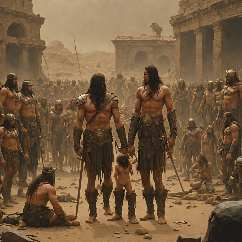 Love, Death, and Memory from "Conan the Barbarian". The heartbreaking fusion of eros and thantos in Valeria's fate, and the way Conan's friends carry his grief for him.
