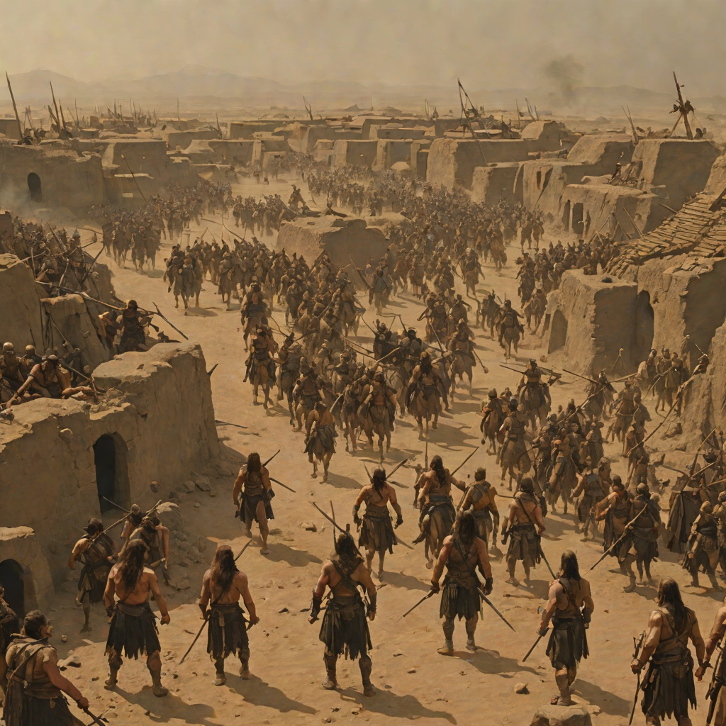 Cimmeria Versus the Raiders from "Conan the Barbarian". From one village's massacre to the systematic enslavement of Conan's people, the northern grievance shapes every later confrontation with Doom's followers.