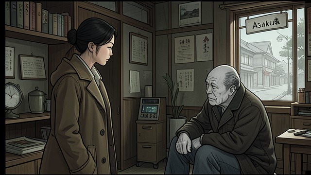 The Lover’s Warning from "Strangers". The Lover’s Warning Kei notices Hideo’s emaciation and presses him to explain what has happened.
