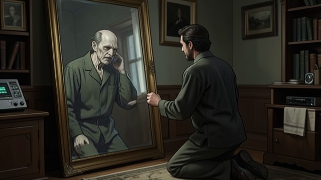 A Body Made Visible from "Strangers". A Body Made Visible Kei leads Hideo to the Mirror and asks him to describe what he sees.