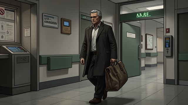 A Lasting Impairment from "Strangers". A Lasting Impairment Hideo leaves Tokyo National Hospital with damaged eyesight, gray hair, and a sallow complexion.