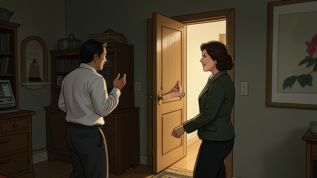 The Mother’s Welcome from "Strangers". The Mother’s Welcome At the apartment door, Hideo hears a woman whose voice and appearance match Hideo's mother.