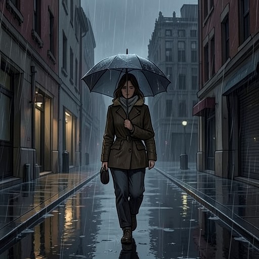 Kei’s Story Before the Revelation from "Strangers". This flow follows Kei from her lonely first approach through intimacy and concern to the discovery that her life has already ended.