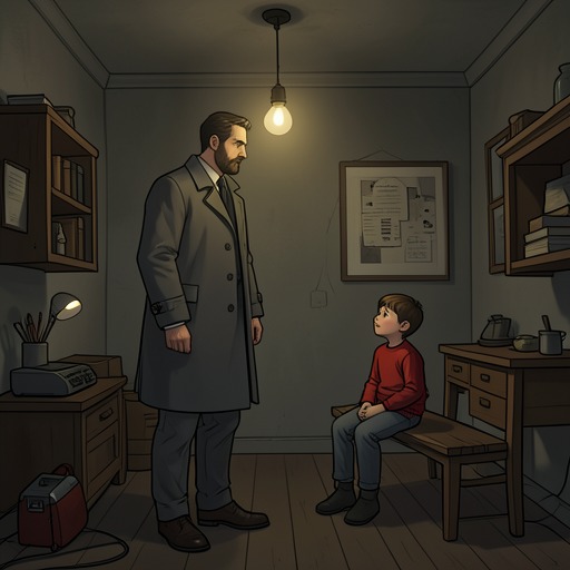 The Father Hideo Recovers from "Strangers". This flow traces Hideo’s changing picture of his father, from childhood memory through a living-seeming reunion to a final farewell.