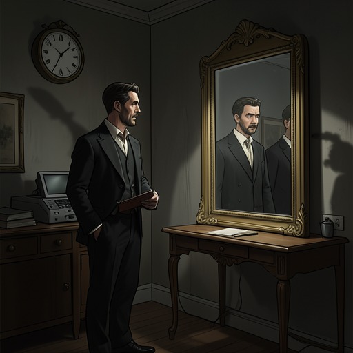 The Logic of the Hauntings from "Strangers". This conflict flow follows Hideo’s struggle to determine whether the supernatural encounters are real, imagined, or both.