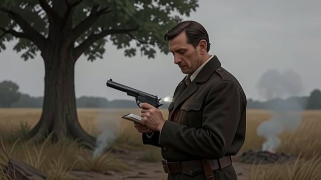 Learning to Fire from "The Ax". Learning to Fire A Manual and Practice Burke oils the pistol, reads a manual, buys fresh ammunition, and fires at a tree in a secluded field.