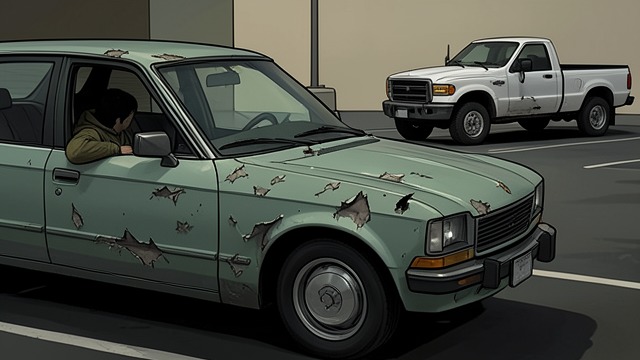 The Accident Report from "The Ax". The Accident Report A Manufactured Explanation Burke uses a collision with a pickup to account for damage to his vehicle after killing Dynes.