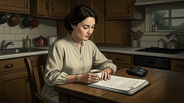 A Secret Consolation from "The Ax". A Secret Consolation Isolation at Home As Burke becomes silent and preoccupied, Marjorie feels unable to discuss their changing life with him.