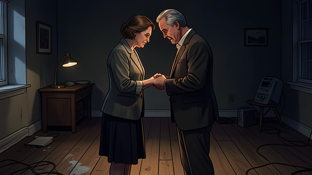 A Shared Hand, a Hidden Life from "The Ax". A Shared Hand, a Hidden Life Contact Rebuilt After the police leave, Marjorie and Burke continue rebuilding their relationship through conversation and shared…