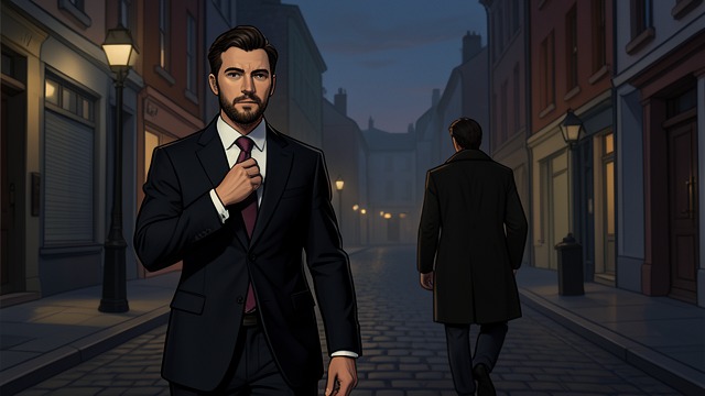 A Safe Farewell, For Now from "The Ax". A Safe Farewell, For Now The Interview Comes Up Burton notices Burke’s tie and asks whether he is going somewhere.