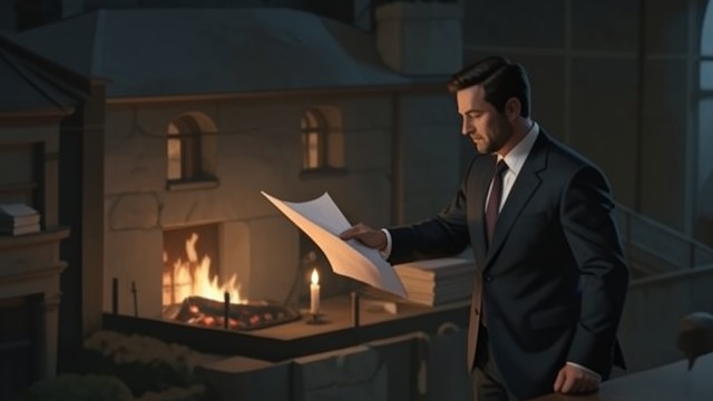 A False Employer Returns from "The Ax". A False Employer Returns The Interview Letter Burke writes Exman in the name of B. D.