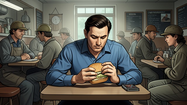 A First Glimpse from "The Ax". A First Glimpse The Luncheonette Encounter Burke visits Arcadia and sees Fallon eating with mill workers at Betty’s.
