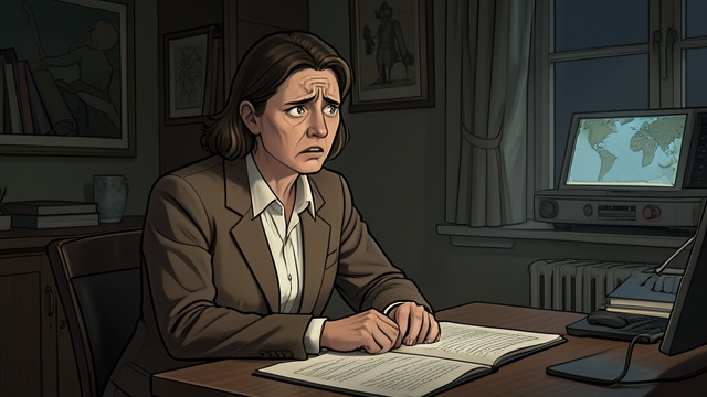 Marjorie’s Worry from "The Ax". Marjorie’s Worry A Strain She Can Name Marjorie sees that Burke is distant, secretive, and increasingly preoccupied.