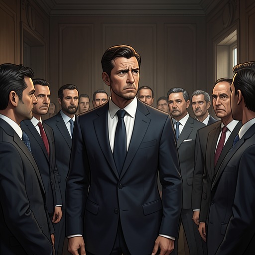 Applicants Become Enemies from "The Ax". The professional contest Burke once understood as shared opportunity hardens into a personal struggle against other unemployed managers.