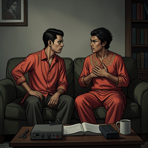 The Marriage Under Pressure from "The Ax". Economic strain turns Burke and Marjorie’s marriage into a conflict between protection, honesty, and emotional connection.