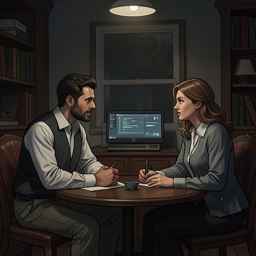 Counseling and the Hidden Self from "The Ax". Burke’s relationship with Longus Quinlan gives his marriage a space for honesty while exposing how much of Burke’s inner life remains concealed.