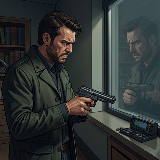 The Gun and the Cost of Evidence from "The Ax". The Luger changes from inherited keepsake to instrument of murder and finally to a liability Burke can no longer ignore.