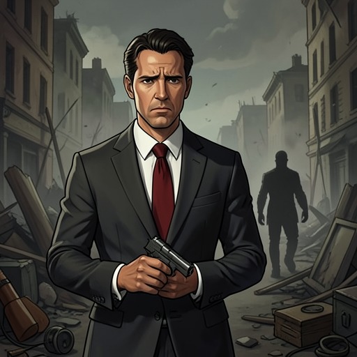 The Father’s War and the Son’s Weapon from "The Ax". The Luger connects Burke’s present violence to his father’s wartime experience, though the inherited object cannot explain away Burke’s choices.