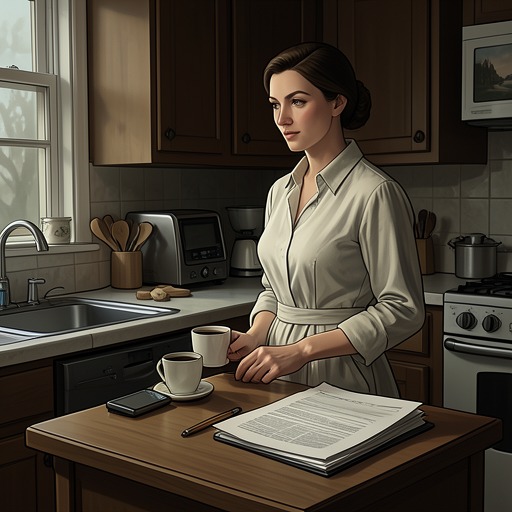 Marjorie’s Search for Her Husband from "The Ax". Marjorie moves from managing household economies to confronting emotional isolation and asking Burke to return to their marriage.