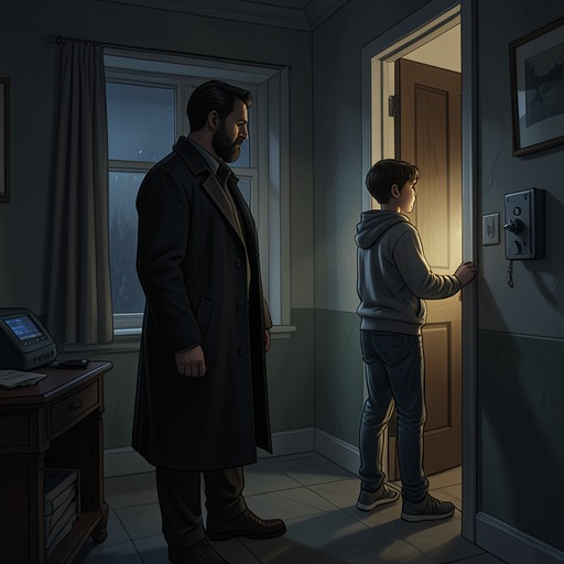 Billy’s Brush With the Law from "The Ax". Billy’s burglary and its aftermath reveal Burke as both a protective father and a man willing to break the law to shield his family.