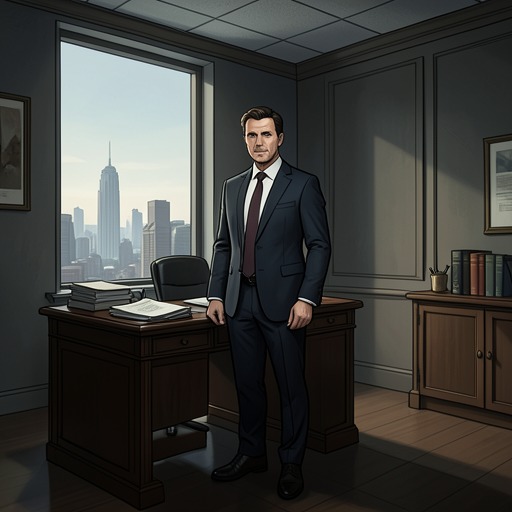 Hauck Exman’s Disappearance from "The Ax". Exman’s job insecurity, manipulation by Burke, and subsequent disappearance turn him into the first victim linked to a wider investigative pattern.