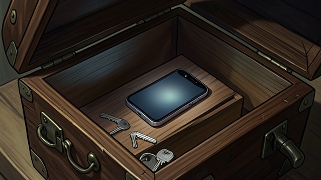 A Second Device from "Fool Me Once". A Second Device A Secret Conversation Eileen remembers Claire taking a private call on a phone separate from her usual one shortly before her death.