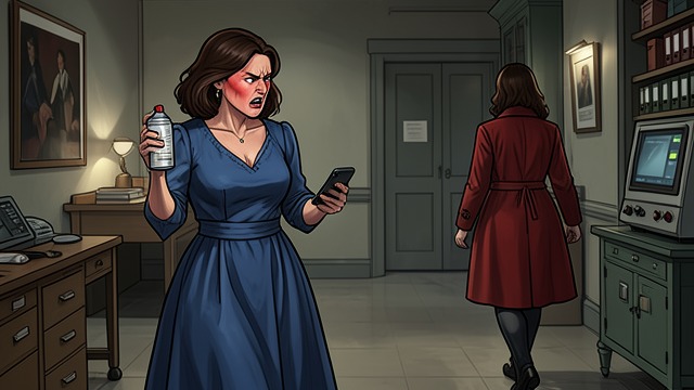 Pepper Spray and Flight from "Fool Me Once". Pepper Spray and Flight A Confrontation Goes Wrong Maya asks whether anyone entered the house and then shows Isabella footage of a man resembling Joe.