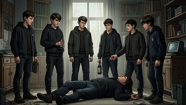 The Hazing Confession from "Fool Me Once". The Hazing Confession A Prank Turns Fatal Swain recalls Joe and other students restraining Theo during a supposed prank.