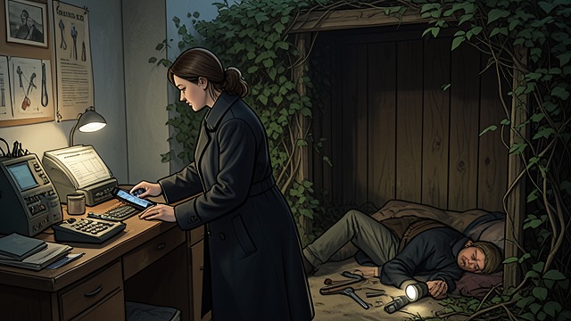 A Private Trail from "Fool Me Once". A Private Trail Searching Beyond Police Files Maya follows the secret phone and the recurring payments to Tom Douglass.