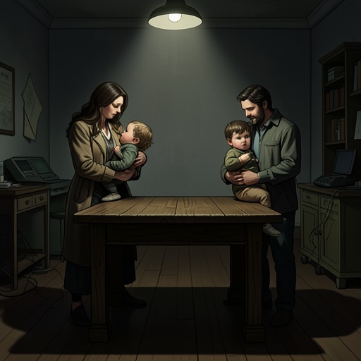 Maya and Eddie’s Family Bond from "Fool Me Once". This thread follows Maya and Eddie from grief-driven conflict toward cooperation in protecting the children and preserving Claire’s family.