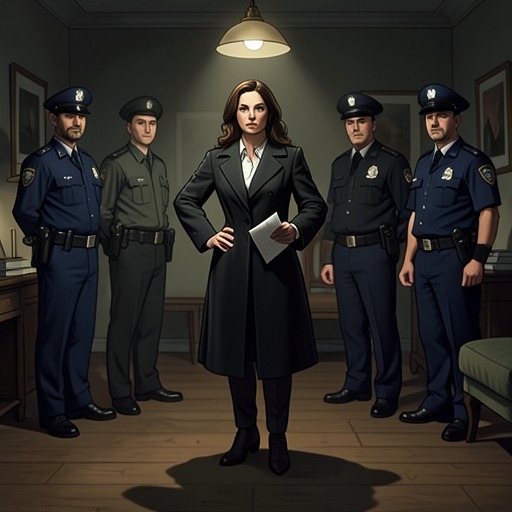 Maya Against the Police from "Fool Me Once". This thread follows Maya’s shifting relationship with law enforcement as she seeks help, withholds information, and becomes a suspect herself.