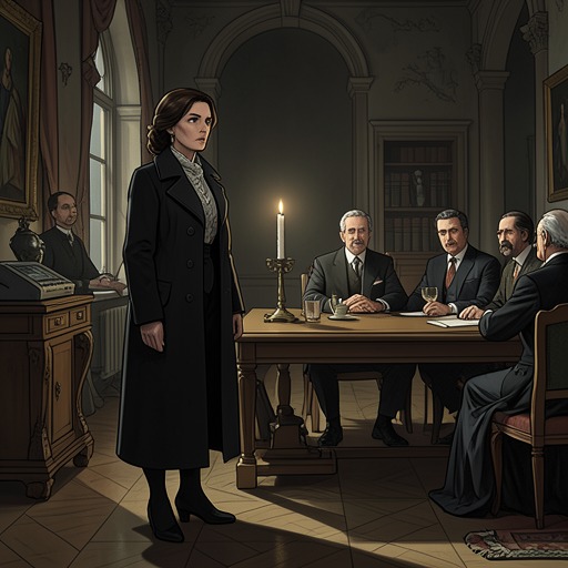 Maya Against the Burkett Family from "Fool Me Once". This thread traces how Maya moves from tolerated outsider to direct threat to the Burketts’ reputation and secrets.