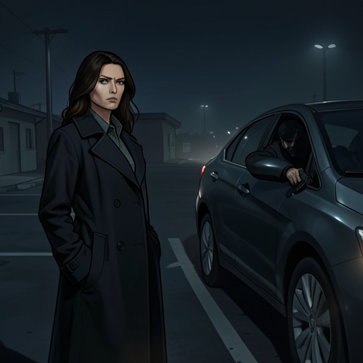 The Abduction and Roadside Shootout from "Fool Me Once". This thread traces the escalation from an apparent kidnapping attempt to Maya’s decision to escape without involving authorities.