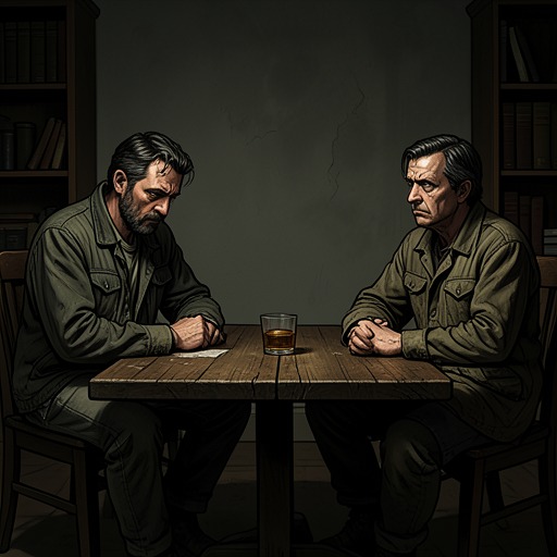 Smith and Hardin's Brotherhood from "After Ever Happy". Smith's quiet questions make Hardin confront the strange intimacy of sharing a father and the possibility of accepting a younger brother.