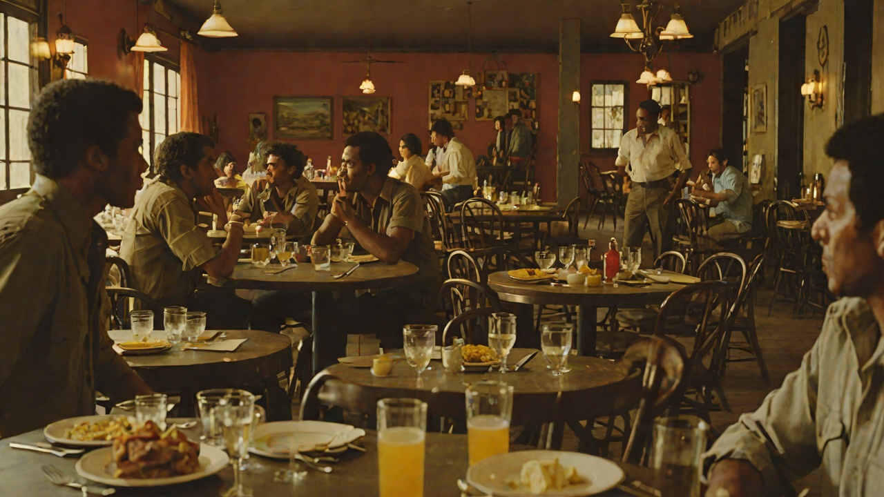 The Farce of Retribution from "City of God". The Farce of Retribution Context At a restaurant in Queens, the ex-Times man faces the Guatemalan colonel across a table.