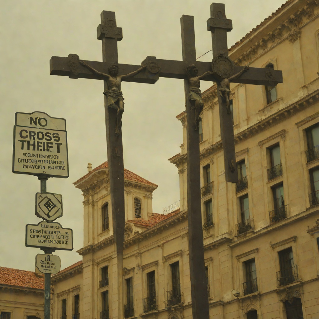 The Cross Theft and the Sign from "City of God". The disappearance of the brass cross from St. Timothy's and its reappearance on the roof of a synagogue become a detective story and, for Pem, a sign.