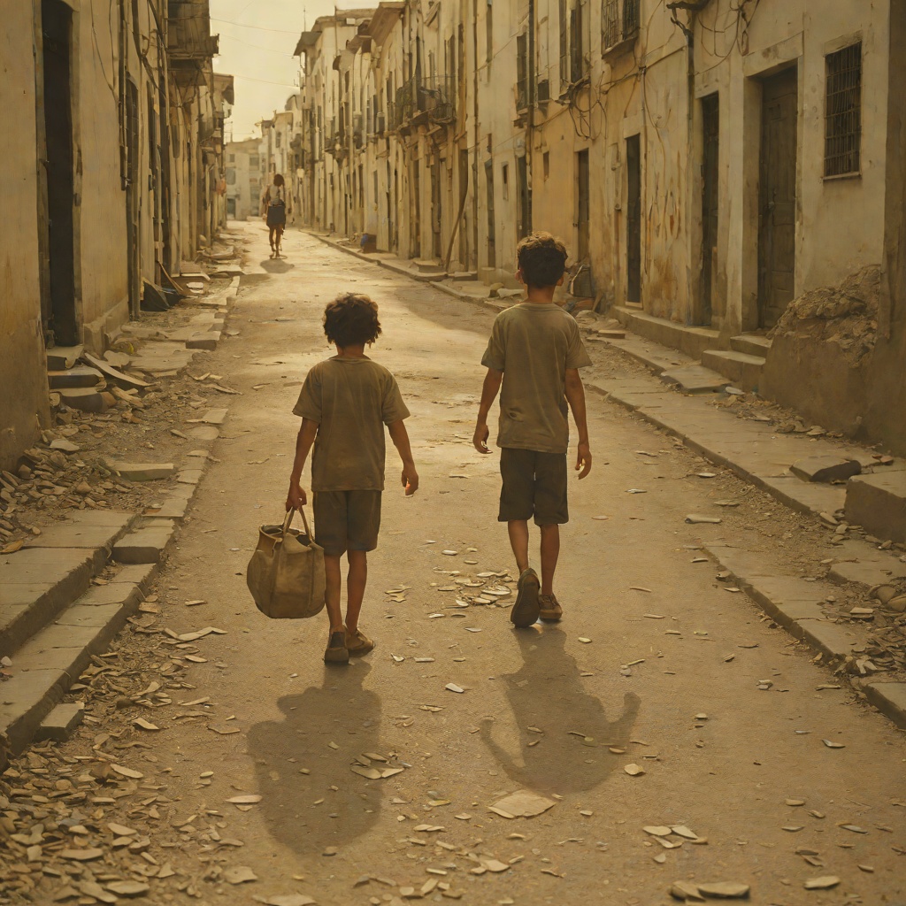 Yehoshua's Orphanhood and Survival from "City of God". The child who loses his parents in the Kovno Ghetto endures by becoming a runner and carries the shadow of that life into adulthood.