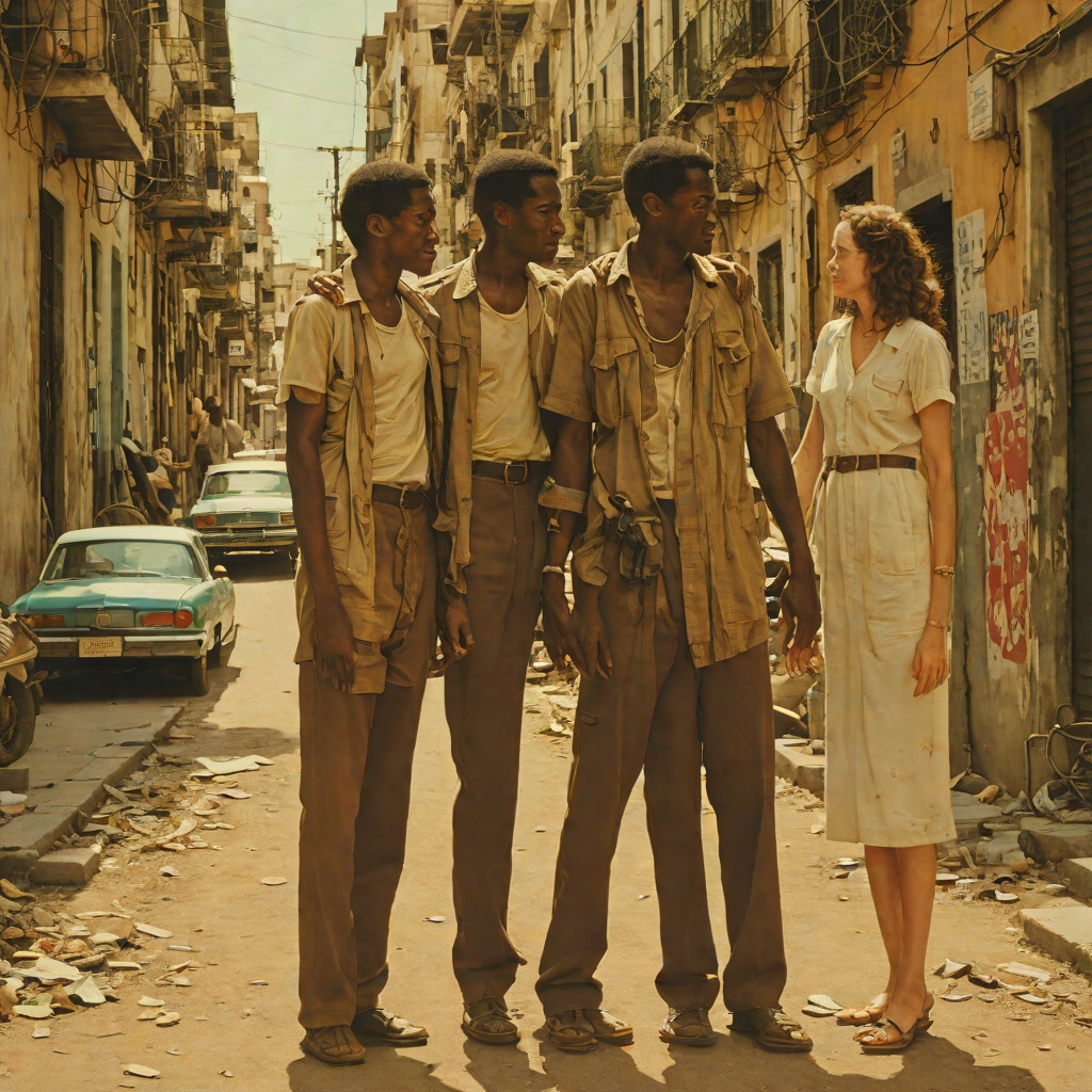 Barbanel and Greta Margolin from "City of God". The ghetto's official historian and its only real nurse love each other at the center of an impossible moral machinery.