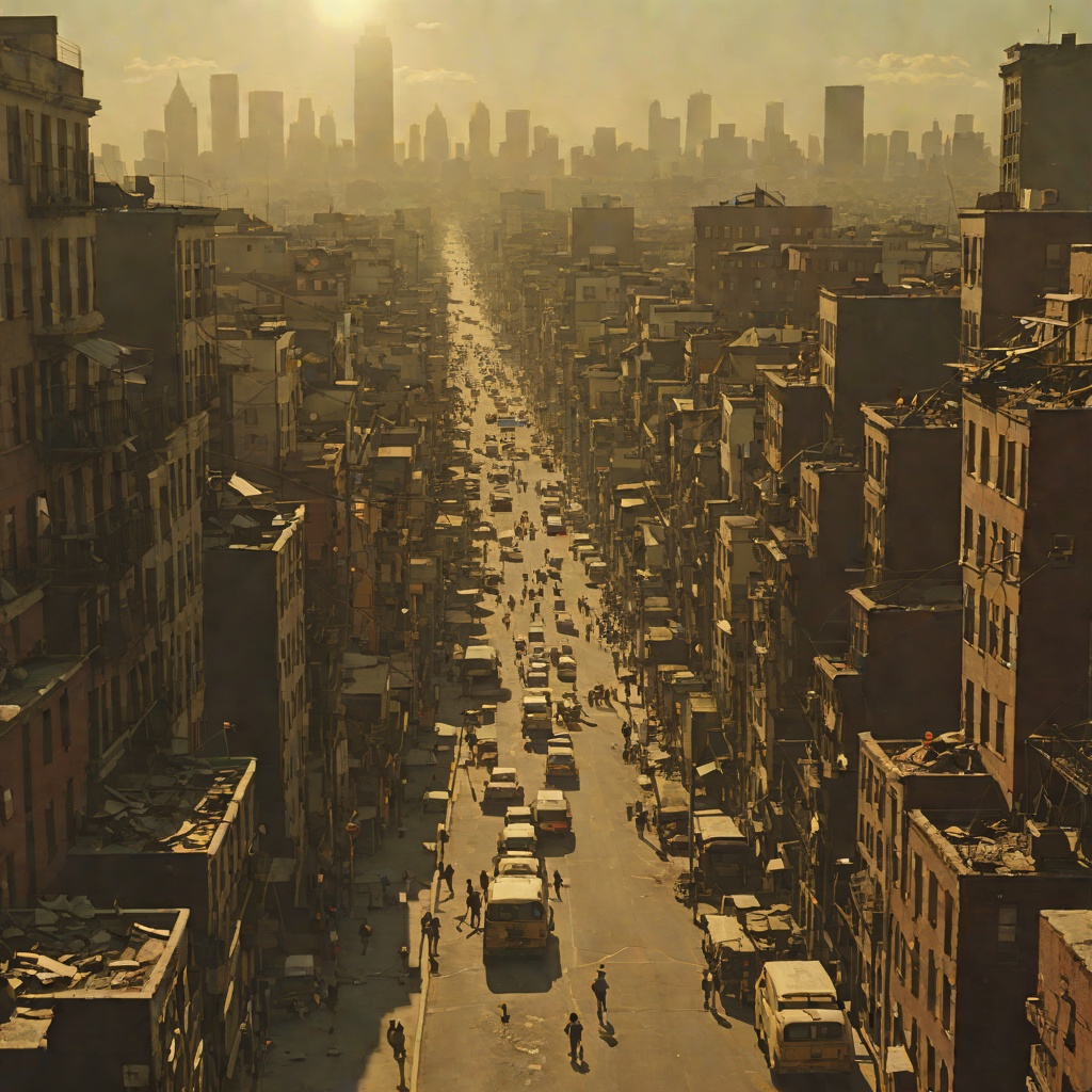 The City as Spiritual Entity from "City of God". New York emerges not merely as a setting but as a living consciousness, a divine experiment, and a city of birds, ants, and unremarked God.