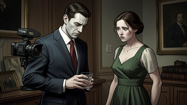 The Live Debut Goes Wrong from "One Day". A High-Stakes Broadcast Anxiety Behind the Set Before his live show, Dexter drinks to settle his nerves.