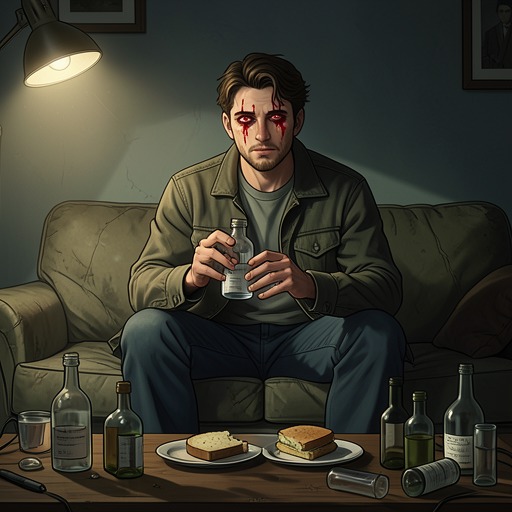 Dexter’s Substance Use and Its Costs from "One Day". This flow traces Dexter Mayhew’s use of alcohol and drugs from youthful recreation to dependence, breakdown, and repeated attempts to live differently.